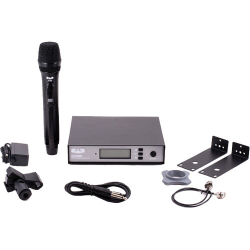 CAD WX1000HH Wireless Cardioid Handheld Microphone System (510 to 570 MHz)