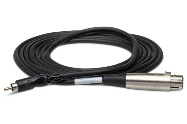 Hosa Unbalanced Interconnect XLR3F to RCA