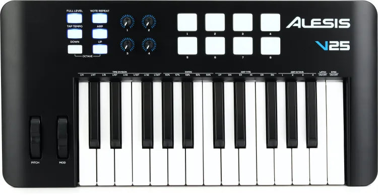 Alesis V25 MKII 25-key USB-MIDI Keyboard Controller