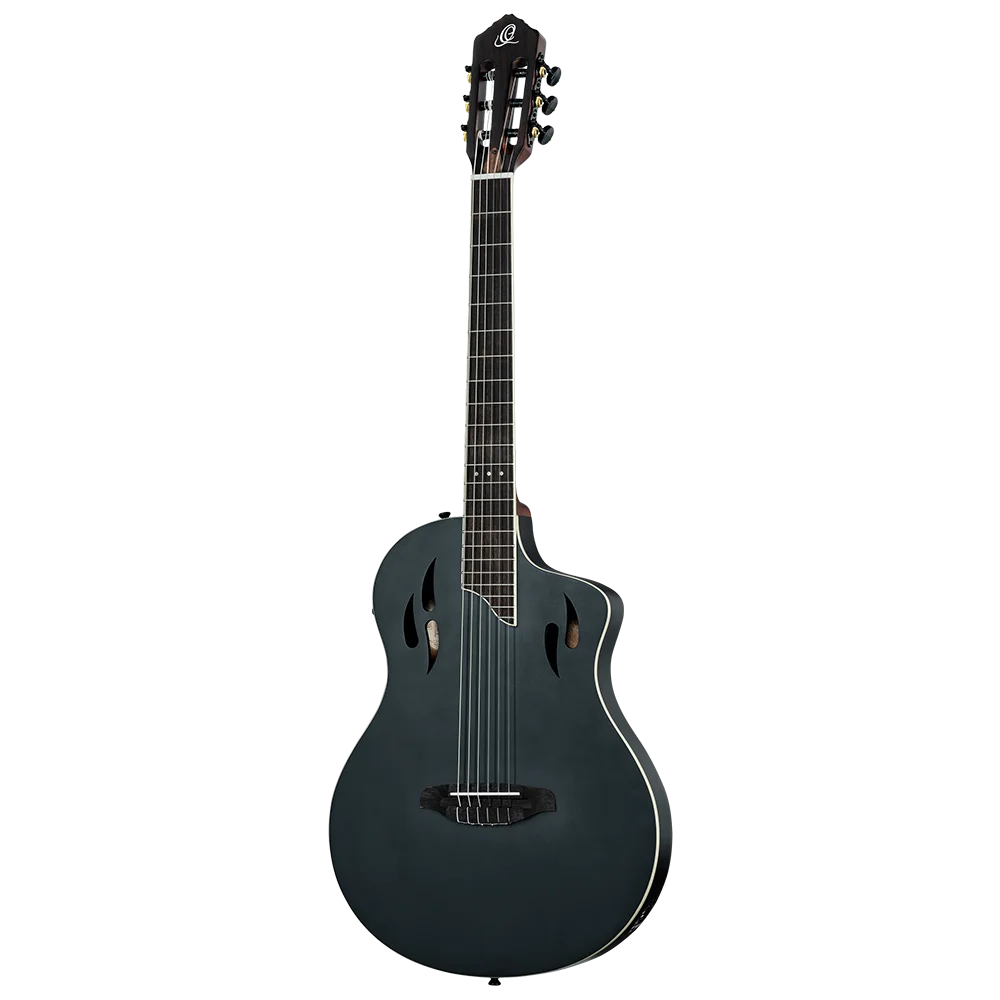 ORTEGA Tour Player Series Full Size Guitar Solid Okoume Satin Black