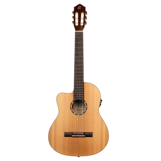 Ortega  Family Series Pro Full Size Guitar Solid Cedar/ Mahogany Natural - RCE131L (Lefty)