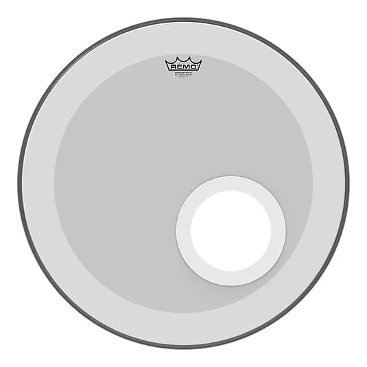 REMO Powerstroke P3 Smooth White No Stripe, Bass Drumhead