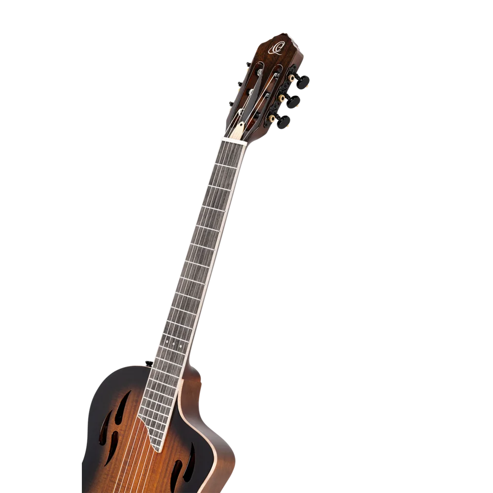 Ortega Tour Player Series Full Size Guitar  Solid Okoume/ Acacia Burst