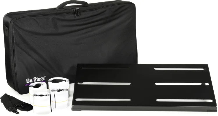 On-Stage GPB4000 Guitar/Keyboard Pedalboard with Gig Bag