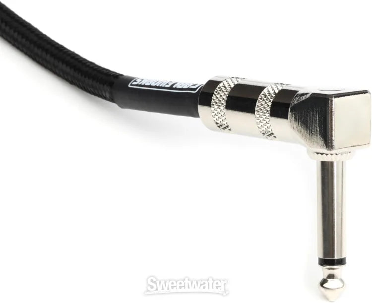 Gator Cableworks Backline Series Braided Instrument Cable - Black, 20 foot