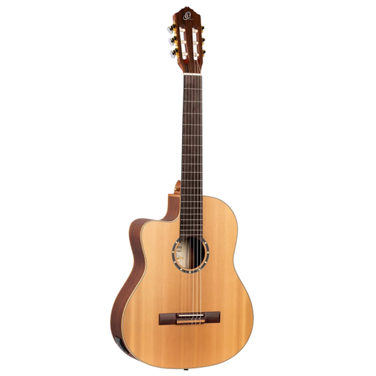 Ortega  Family Series Pro Full Size Guitar Solid Cedar/ Mahogany Natural - RCE131L (Lefty)