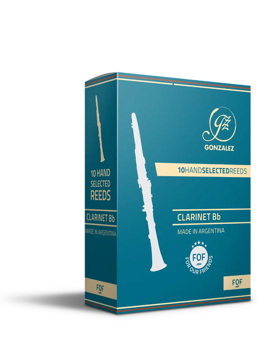 Gonzalez Reeds FOF Reeds for Bb Clarinet - (10-pack)