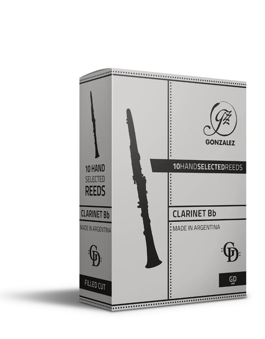 Gonzalez Reeds CLGD25  GD Bb Clarinet Reeds - (10-pack)
