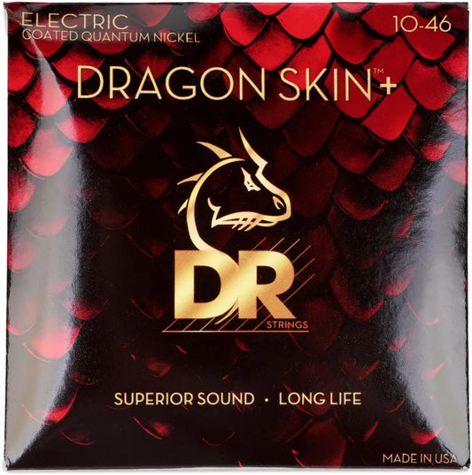 DR Strings Dragon Skin+ Quantum Nickel Coated Electric Guitar Strings