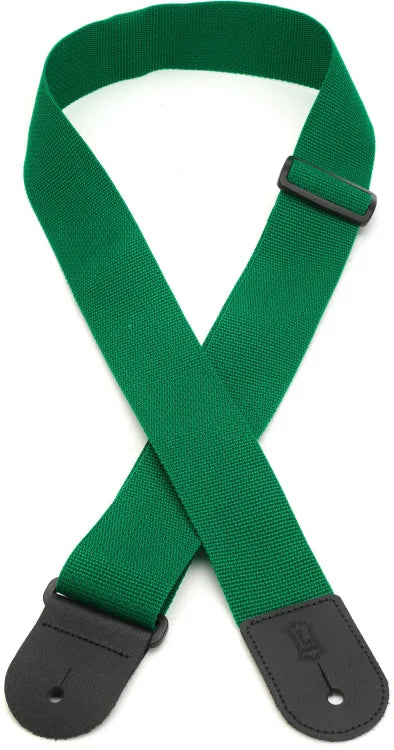 Levy's M8POLY 2-inch Woven Polypropylene Guitar Strap Green