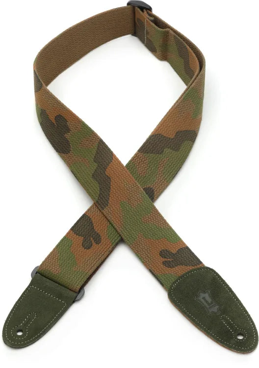 Levy's MC8 Cotton Guitar Strap Camo