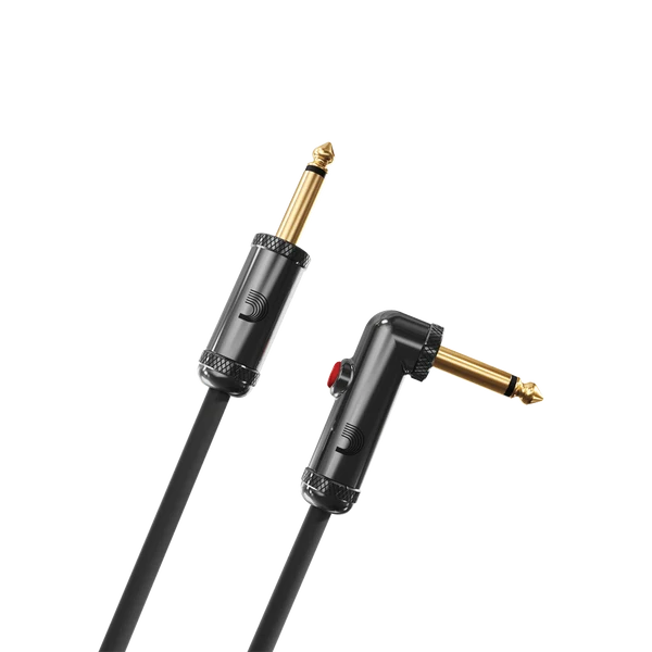 D'Addario Circuit Breaker Straight to Right-Angle with Latching Switch