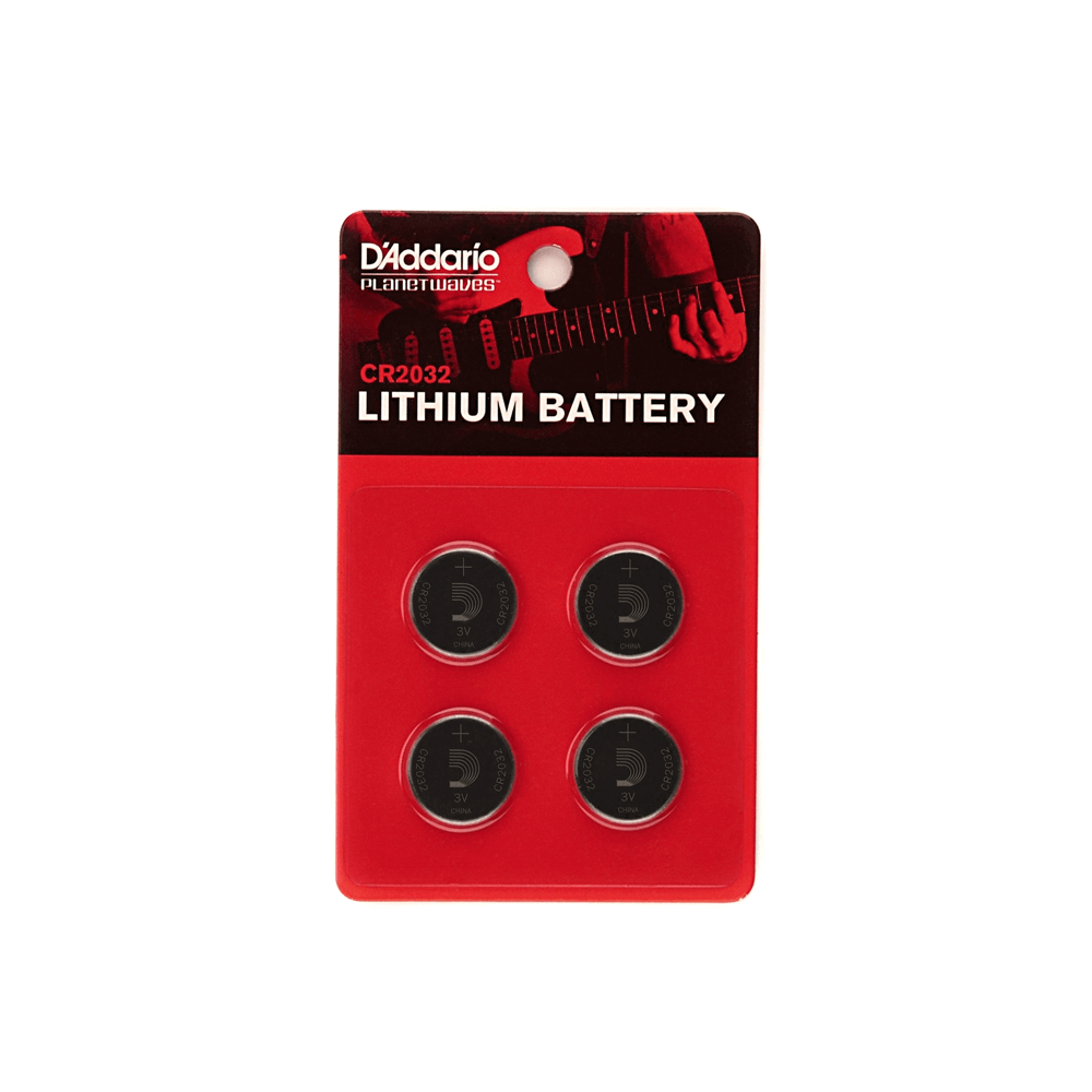 D'Addario Lithium 3V Battery (4-pack)