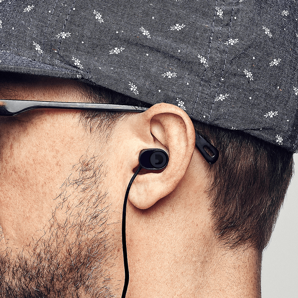 D'addario dBud Earplugs High-Fidelity Adjustable Hearing Protection