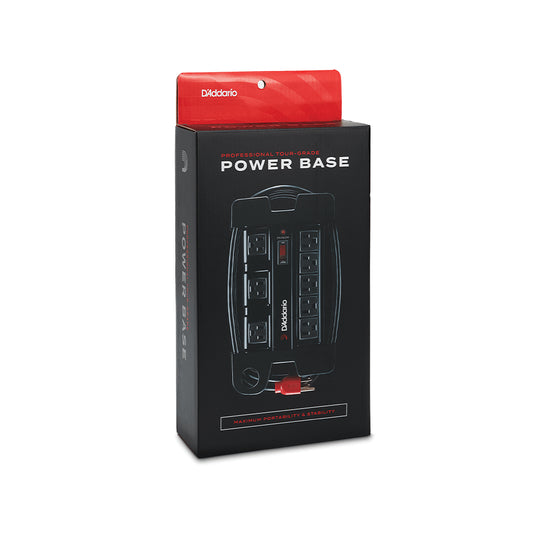 D'Addario Tour-Grade Power Base 8 Outlet