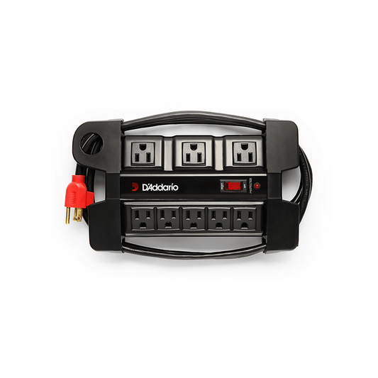 D'Addario Tour-Grade Power Base 8 Outlet