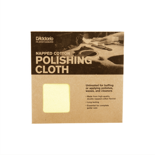 D'Addario Untreated Guitar Polish Cloth