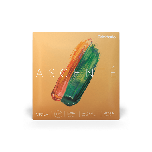 D'Addario A410 LM Ascente Viola String Set - Long Scale, Medium Tension