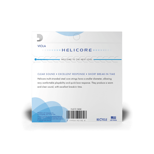D'Addario H410 MM Helicore Viola C String - Medium Scale
