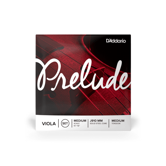 D'Addario J910 Prelude Viola String Set - Medium Scale