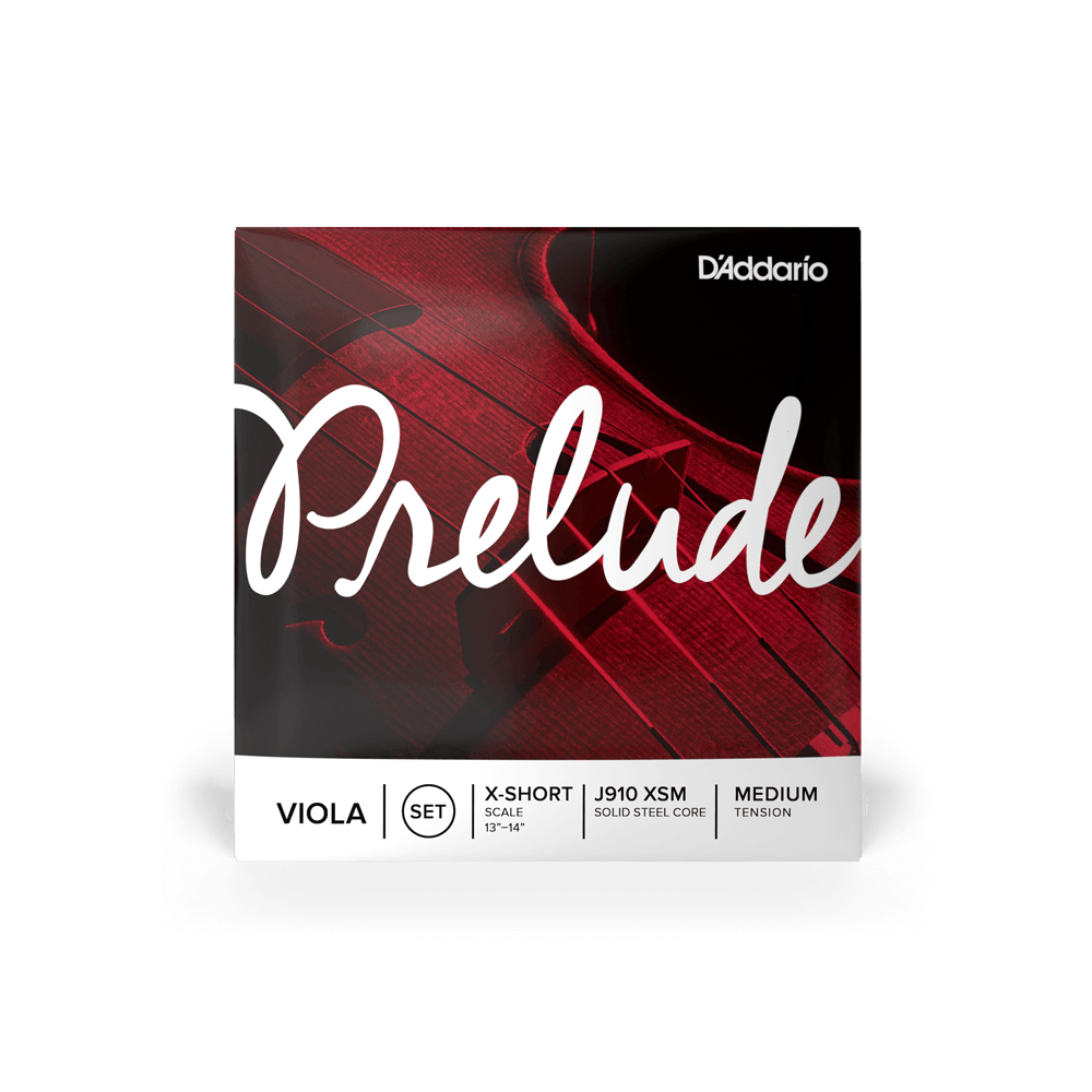 D'Addario J910 Prelude Viola String Set - Medium Scale