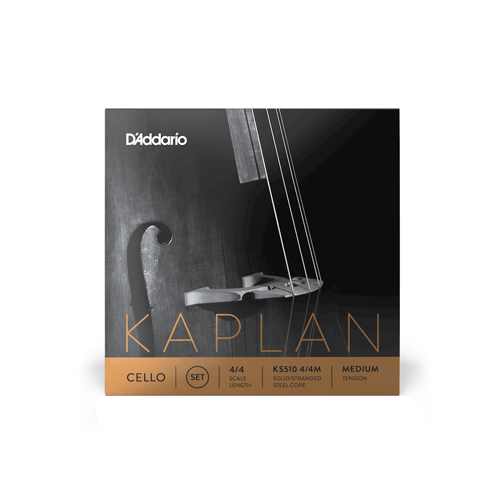 D'Addario KS510 Kaplan Cello String Set - 4/4 Scale Medium Tension