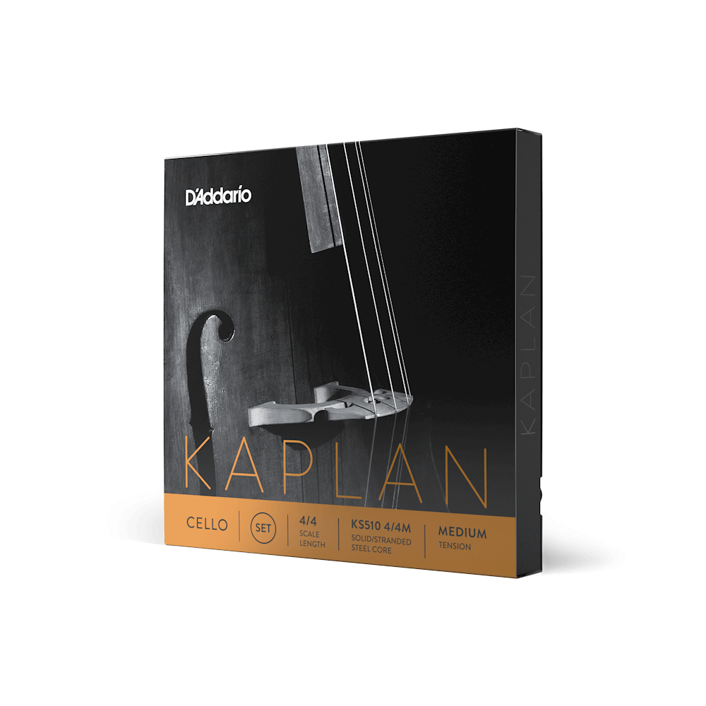 D'Addario KS510 Kaplan Cello String Set - 4/4 Scale Medium Tension