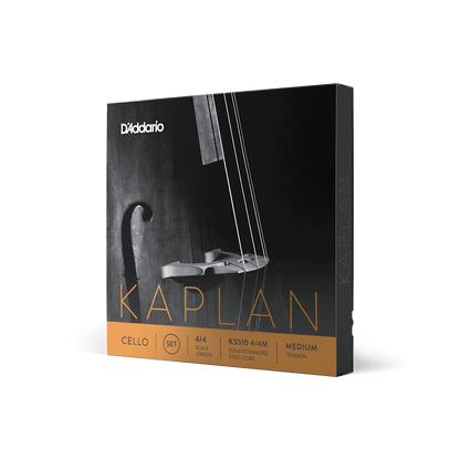 D'Addario KS510 Kaplan Cello String Set - 4/4 Scale Medium Tension