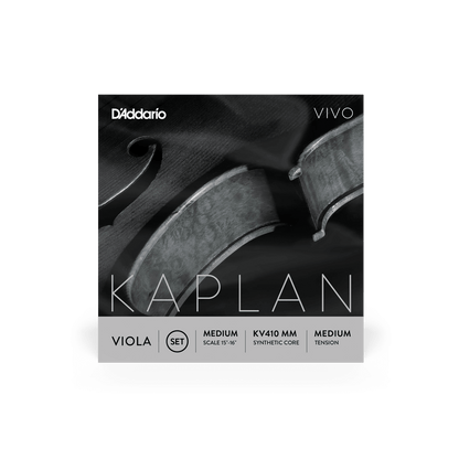 D'Addario KV410 Kaplan Vivo Viola String Set - Medium Scale