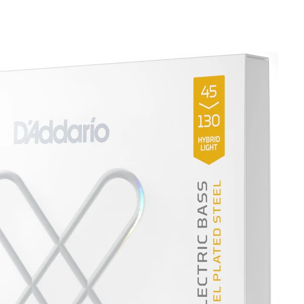 D'Addario  XS Nickel 5-string Electric Bass Guitar Strings - 45-100