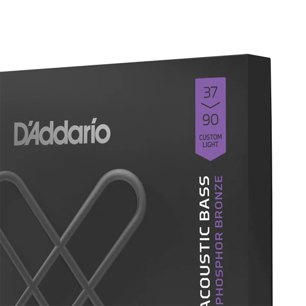 D'Addario XT Taylor GS Mini Coated Phosphor Bronze Acoustic Bass Guitar Strings - .037-.090 Custom Light