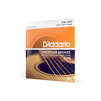 D'Addario Phosphor Bronze Acoustic Guitar Strings