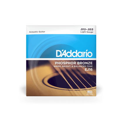 D'Addario Phosphor Bronze Acoustic Guitar Strings