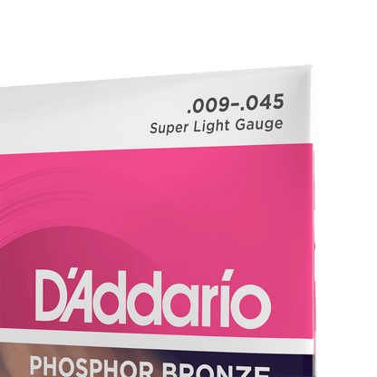 D'Addario Phosphor Bronze Acoustic Guitar Strings