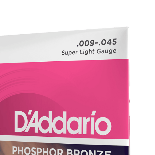 D'Addario Phosphor Bronze Acoustic Guitar Strings