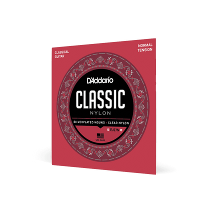 D'Addarío EJ27N Normal Tension -  Nylon Student Classical Strings