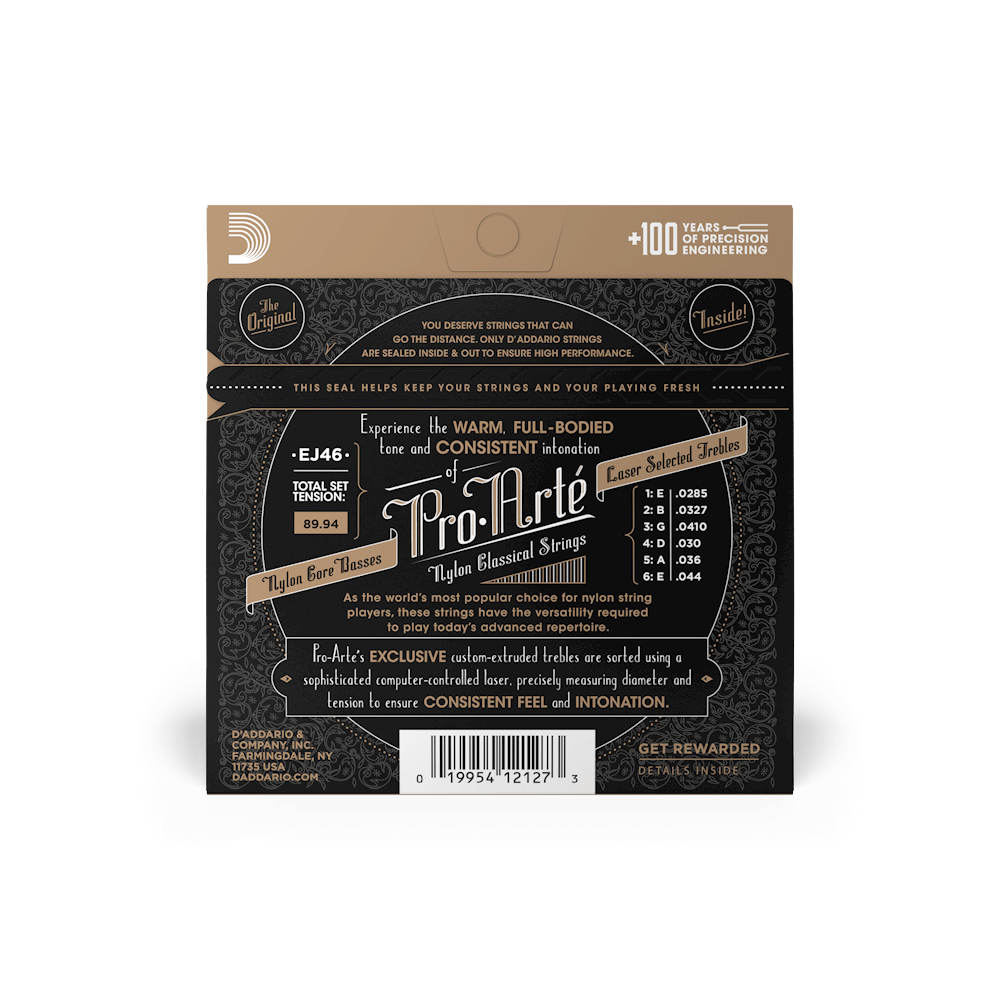 D'Addarío EJ46 Pro Arte Hard Tension - Nylon Classical Guitar Strings