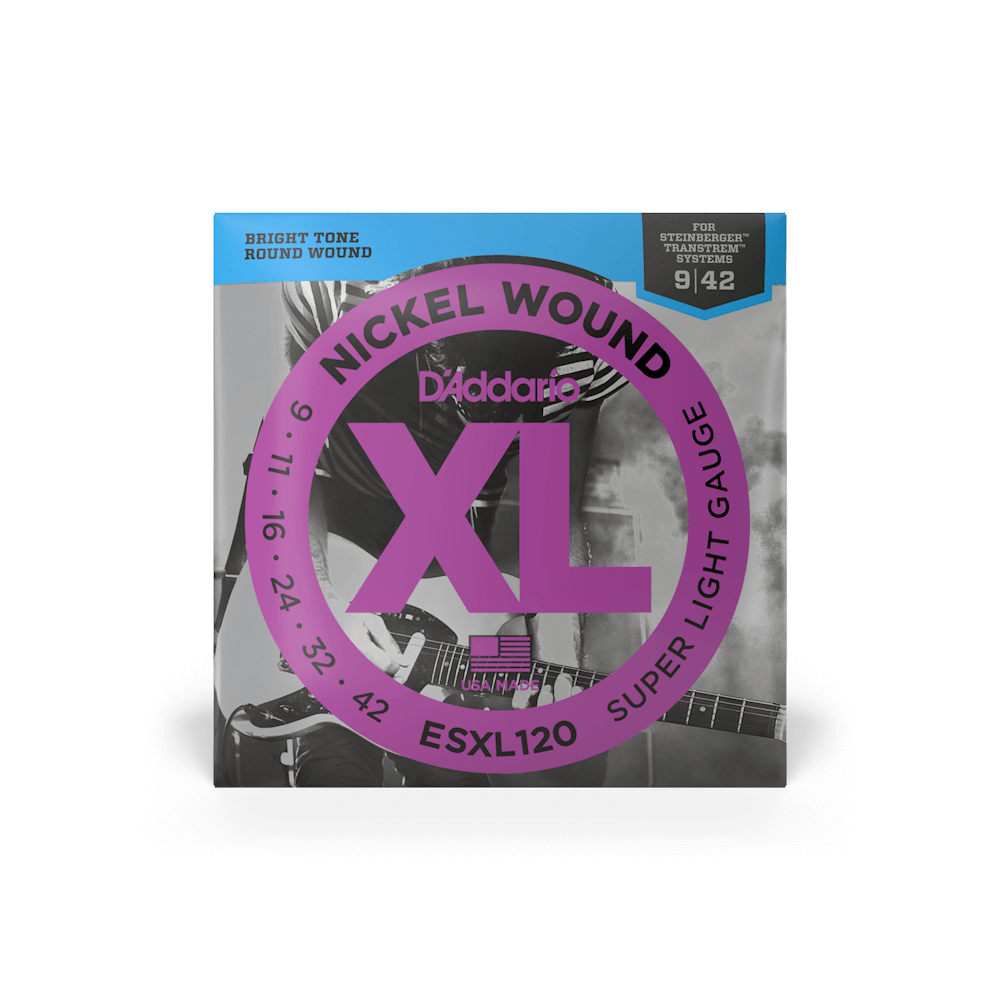 D'addario Super Light Double Ball End Electric Guitar Strings (for Steingberger Stranstrem)