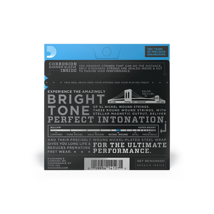 D'Addario XL Electric Guitar Strings