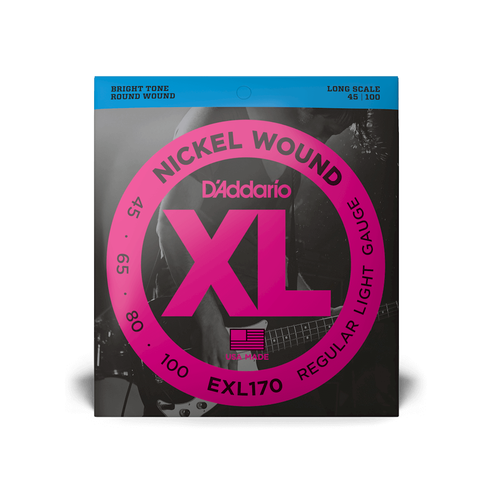 D'Addario EXL170 Nickel Wound Bass Guitar Strings