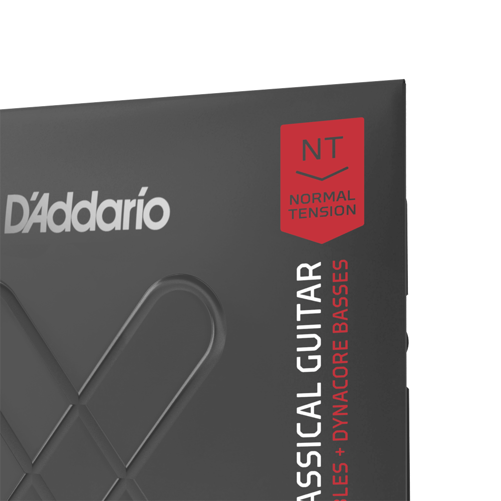 D'Addario XTC45TT XT Silver-plated Classical Guitar Strings - .028-.044w Normal Tension with Titanium Trebles