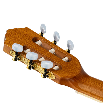 Ortega Family Series Pro Full Size Guitar Solid Spruce/ Mahogany Natural - RCE145NT