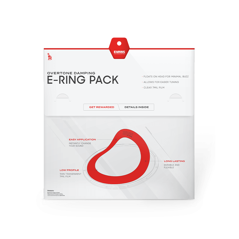 Evans E-Rings Standard Pack