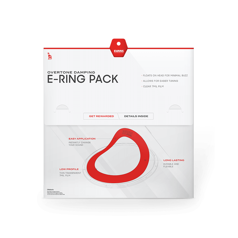 Evans E-Rings Standard Pack
