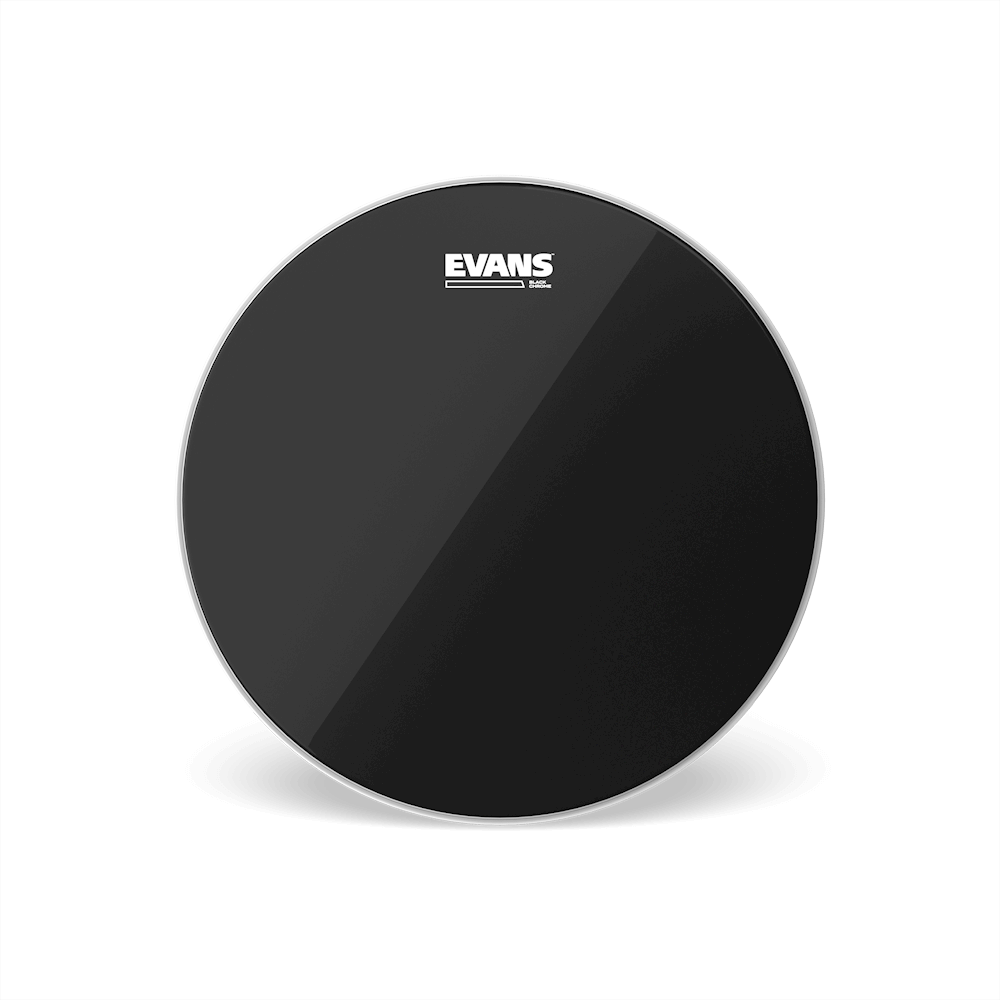 Evans Black Chrome Tom Batter Head