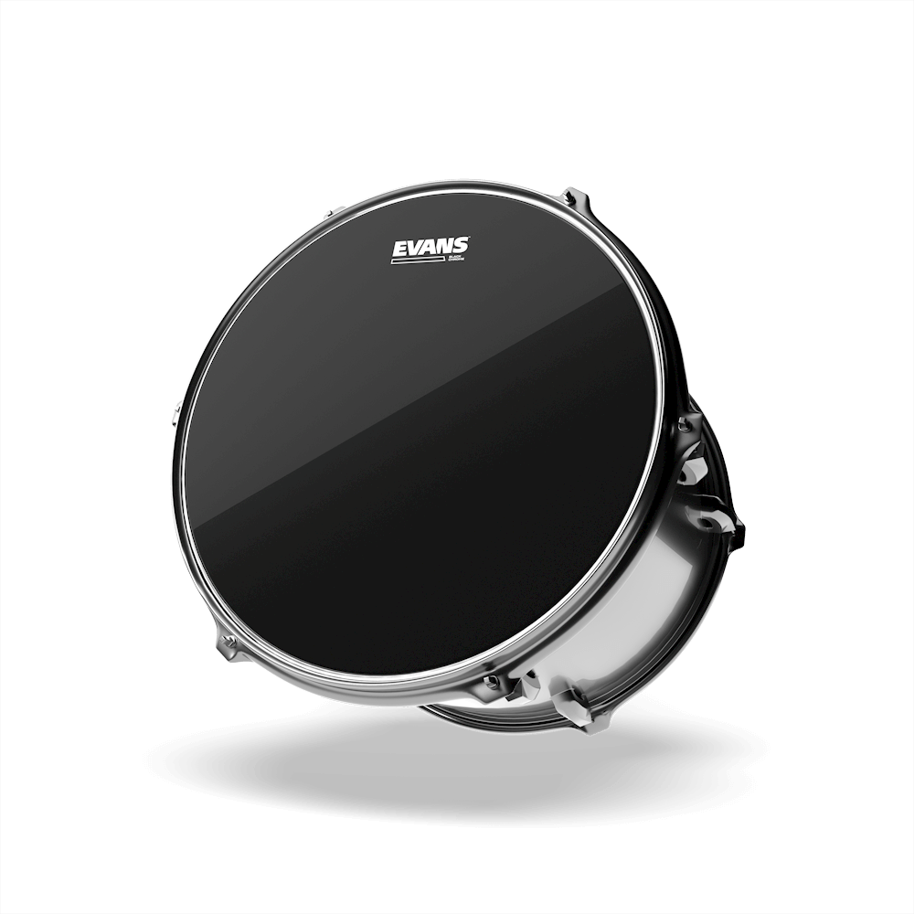 Evans Black Chrome Tom Batter Head
