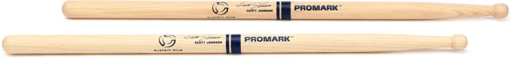 Promark Scott Johnson DC17 Marching Drumsticks Natural Hickory