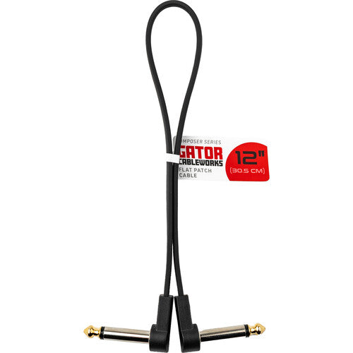 Gator Cableworks Composer Series Flat Patch Cable 1 foot