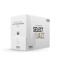 Organic Select Jazz Filed Tenor Saxophone Reeds Strength 2 Hard, Individually-Sealed, 25-Pack