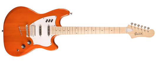 Guild Surfliner Solidbody Electric Guitar - Sunset Orange